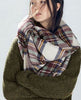 Winter Acrylic Cashmere Tartan Plaid Scarf