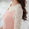 Korean Style Lace Collar Dress