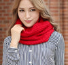 In Winter Knit Wool Scarf