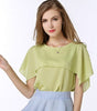 Chiffon Round Neck Loose Shirt