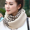 In Winter Knit Wool Scarf