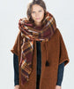 Winter Acrylic Cashmere Tartan Plaid Scarf