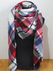 Winter Acrylic Cashmere Tartan Plaid Scarf